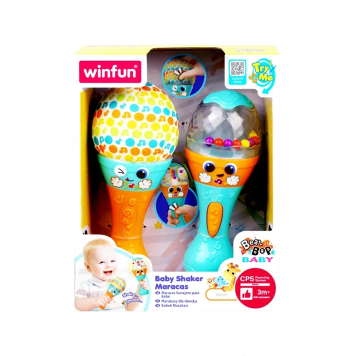 جغجغه میکروفون دو قلو 240803 وین فان Winfun