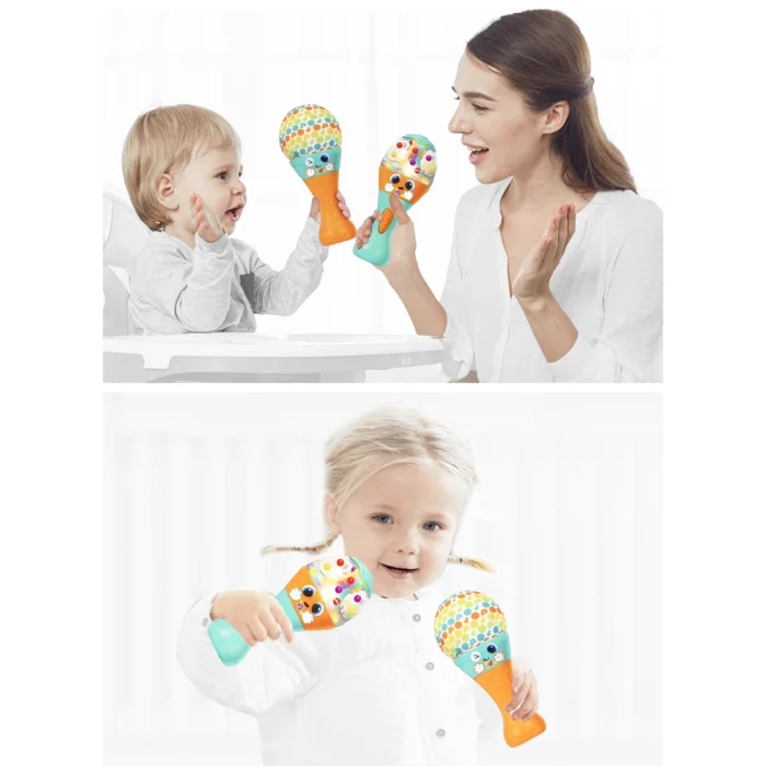 جغجغه میکروفون دو قلو 240803 وین فان Winfun