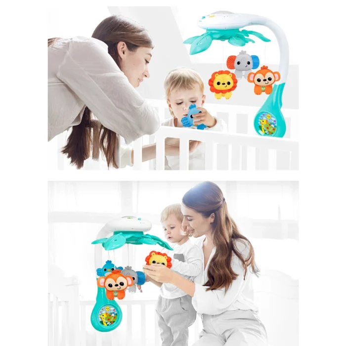 آویز تخت حیوانات موزیکال 240101 وین فان Winfun