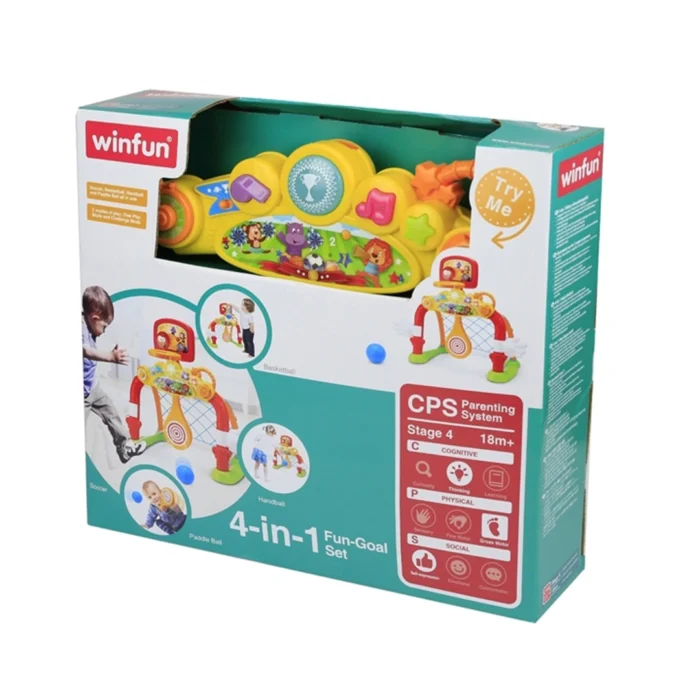دروازه اسباب بازی 4 کاره وین فان 006001 Winfun
