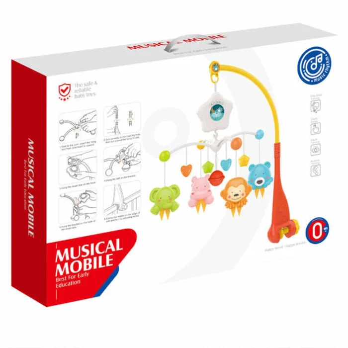 آویز تخت کودک موزیکال He-0308 هانگر Huanger