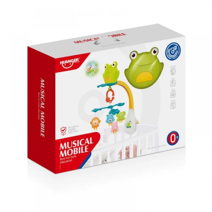 آویز تخت کودک طرح قورباغه He-0309 هانگر Huanger