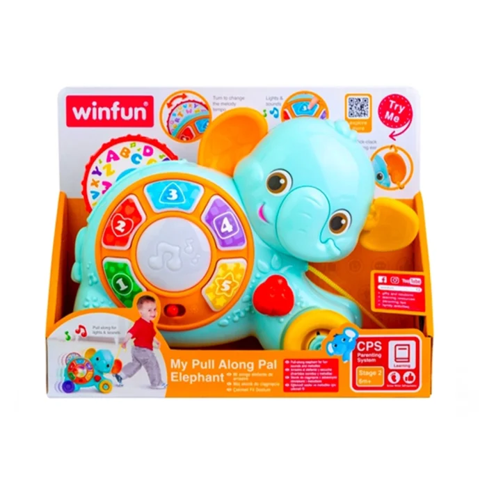 فیل چراغدار موزیکال 230202 وین فان Winfun