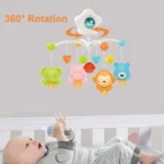 آویز تخت کودک موزیکال He-0307 هانگر Huanger