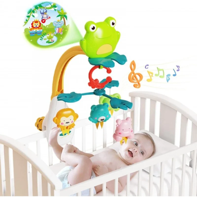 آویز تخت کودک طرح قورباغه He-0309 هانگر Huanger