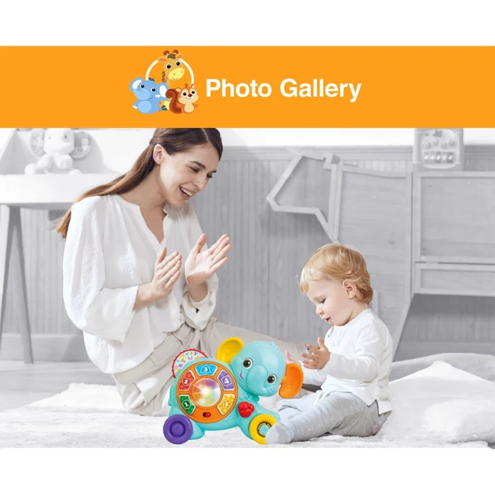 فیل چراغدار موزیکال 230202 وین فان Winfun