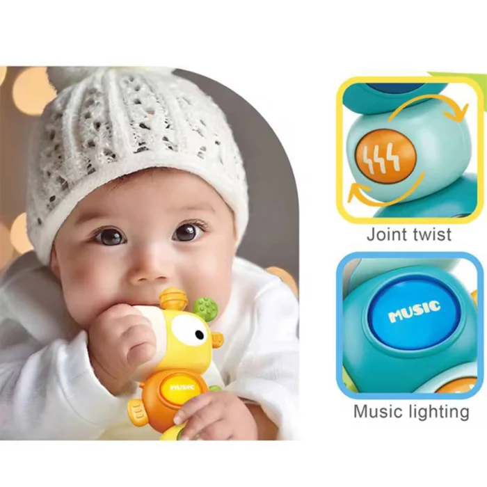 اسباب بازی موزیکال دست ورزی زرافه ویوا کیدز Viva Kids