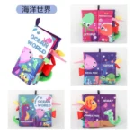 اسباب بازی کتاب پارچه ای 3عددی YL1022-37 سوببر Sobebear