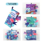 اسباب بازی کتاب پارچه ای 3عددی YL1022-37 سوببر Sobebear