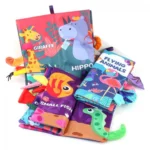 اسباب بازی کتاب پارچه ای 3عددی YL1022-37 سوببر Sobebear
