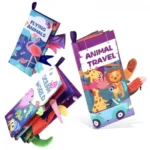 اسباب بازی کتاب پارچه ای 3عددی YL1022-37 سوببر Sobebear