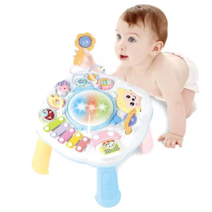 میز بازی موزیکال و چراغدار YL411 سوببر Sobebear