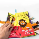 اسباب بازی کتاب پارچه ای 3 عددی YL1022-30 سوببر Sobebear