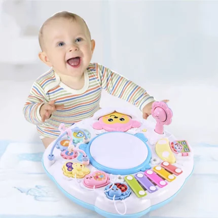 میز بازی موزیکال و چراغدار YL411 سوببر Sobebear